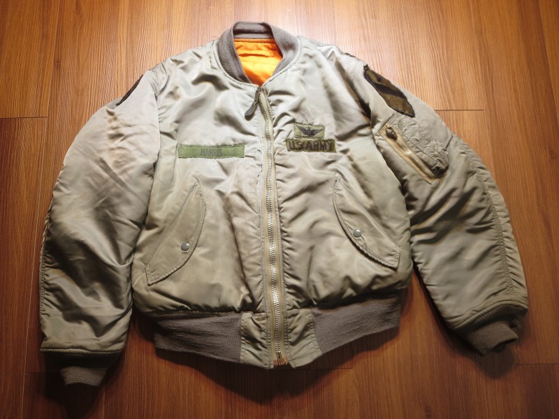 U.S.ARMY MA-1 MIL-J-8279E 1974年 sizeM used - マツザキ商店