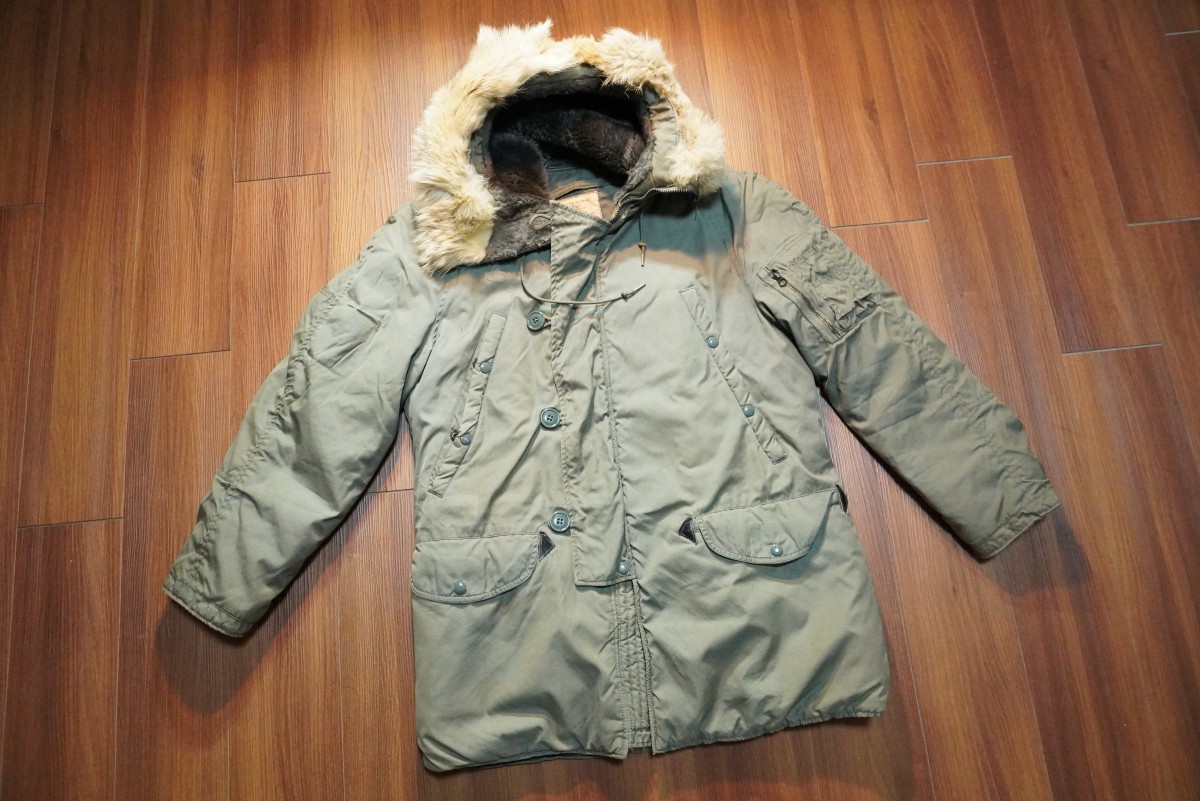 U.S.AIR FORCE N-3B Parka 1968年 sizeS used - マツザキ商店