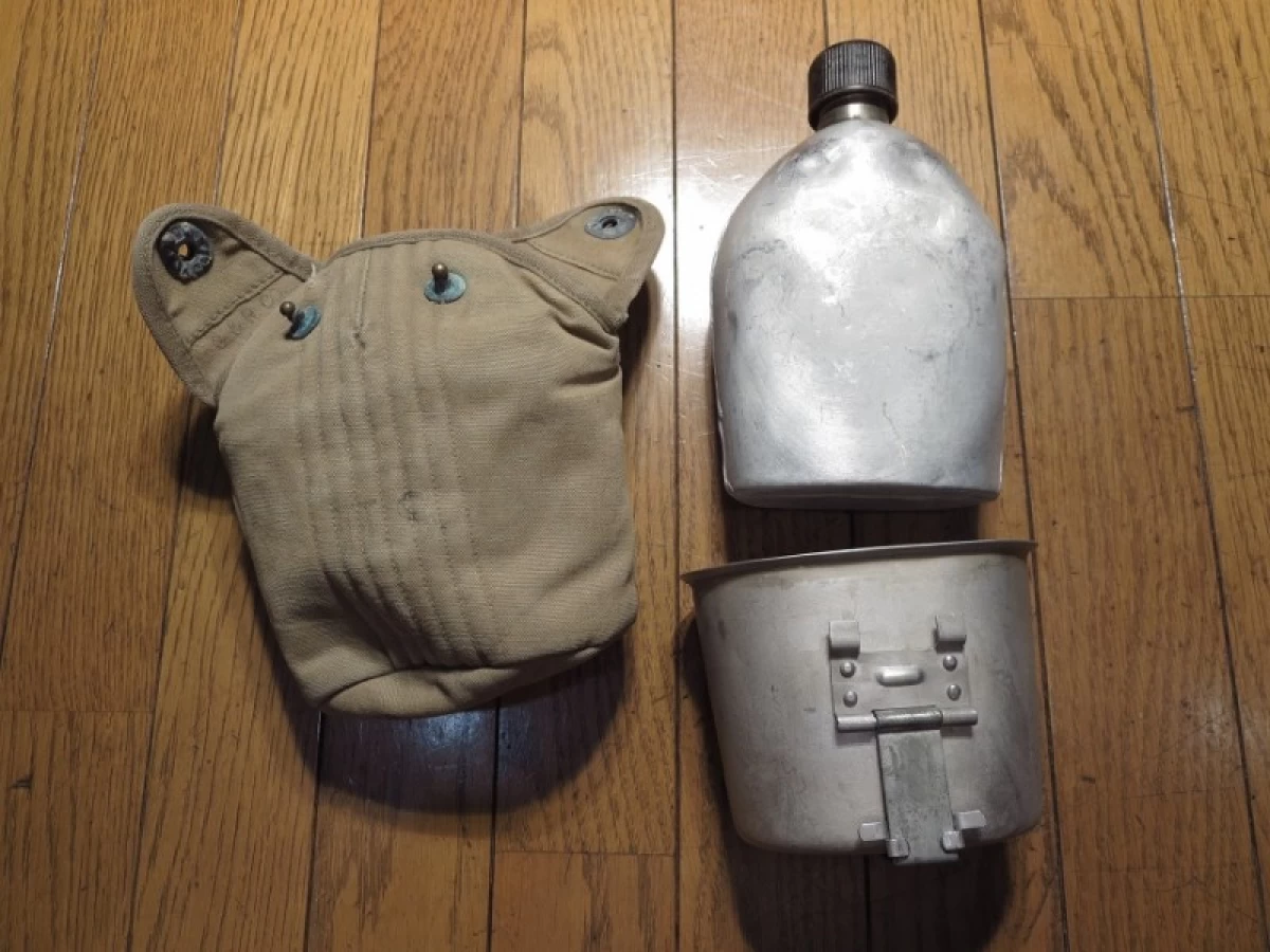 U.S.Canteen Set(with Cup&Cover)1940年代 used