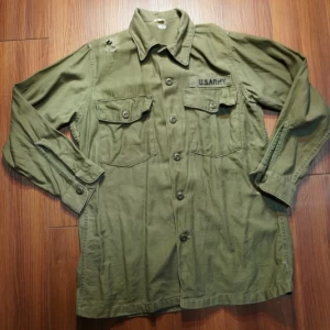 U.S.ARMY UtilityShirt Cotton 1968年 size15 1/2 used