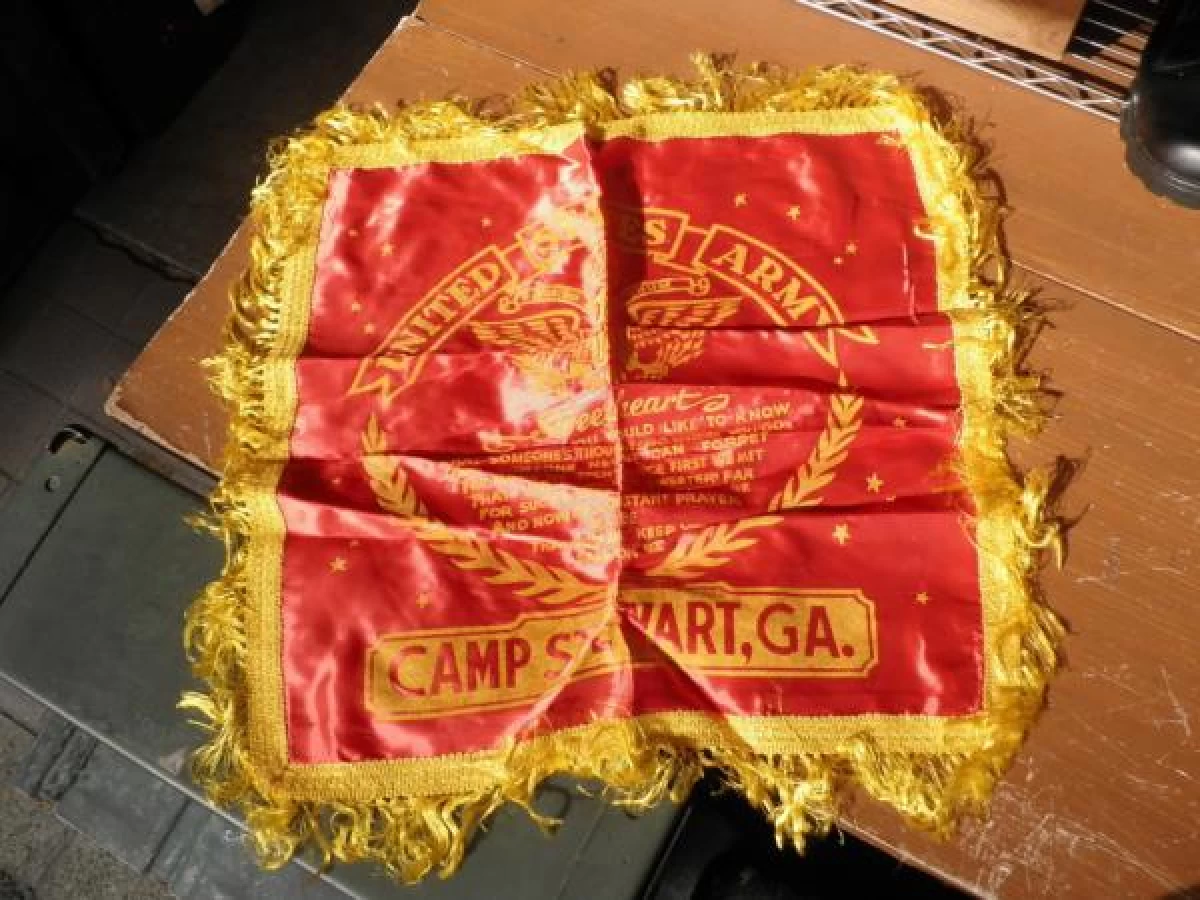 U.S.ARMY Pillow Cover 1940年代? used?