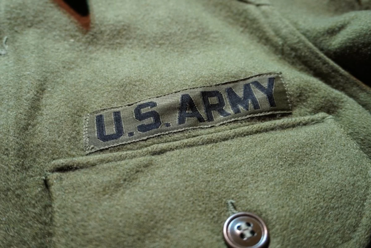 U.S.ARMY Field Shirt Wool 1950年代 sizeL used