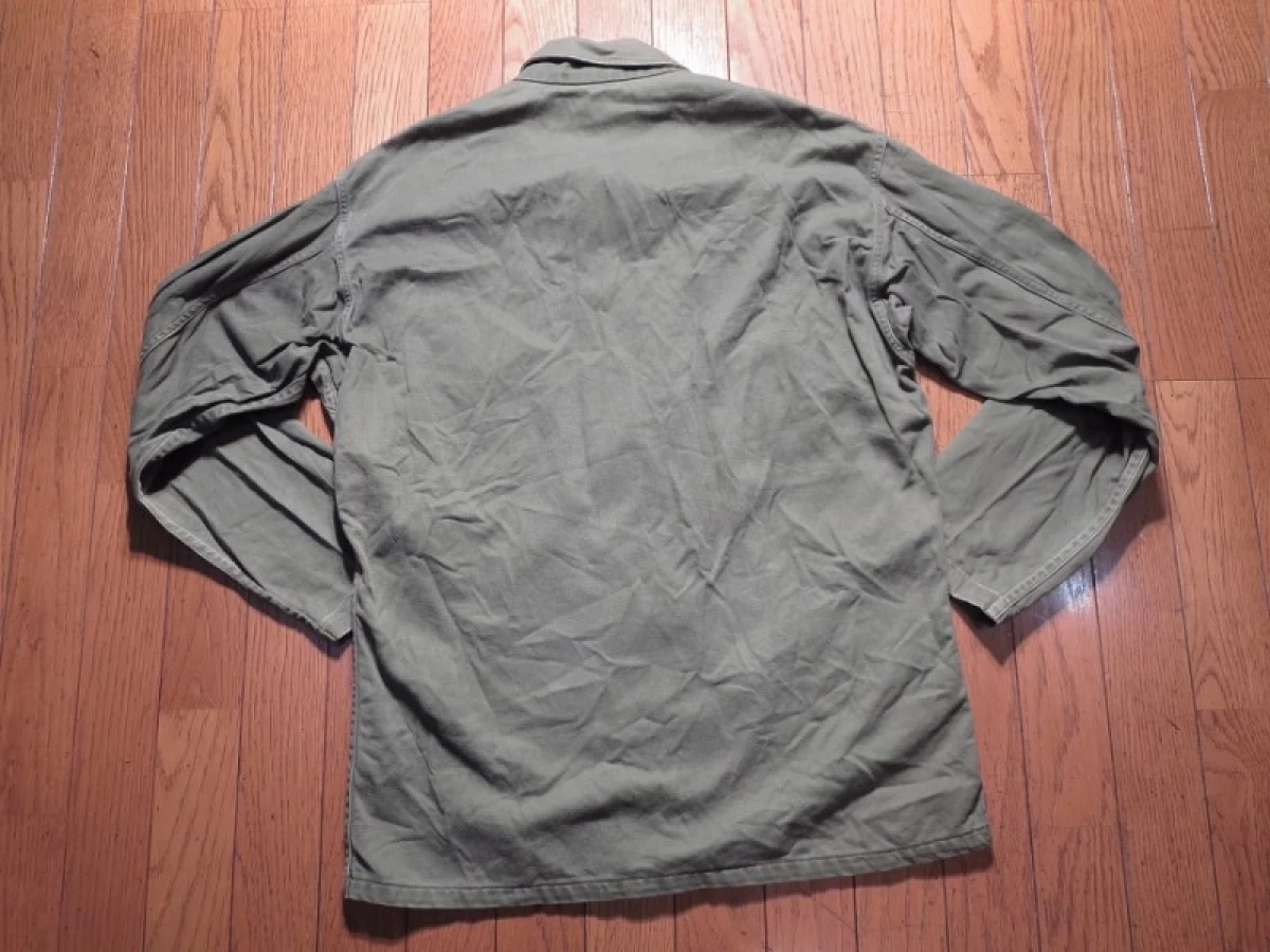 U.S.AIR FORCE Utility Shirt Cotton 1963年 size?used