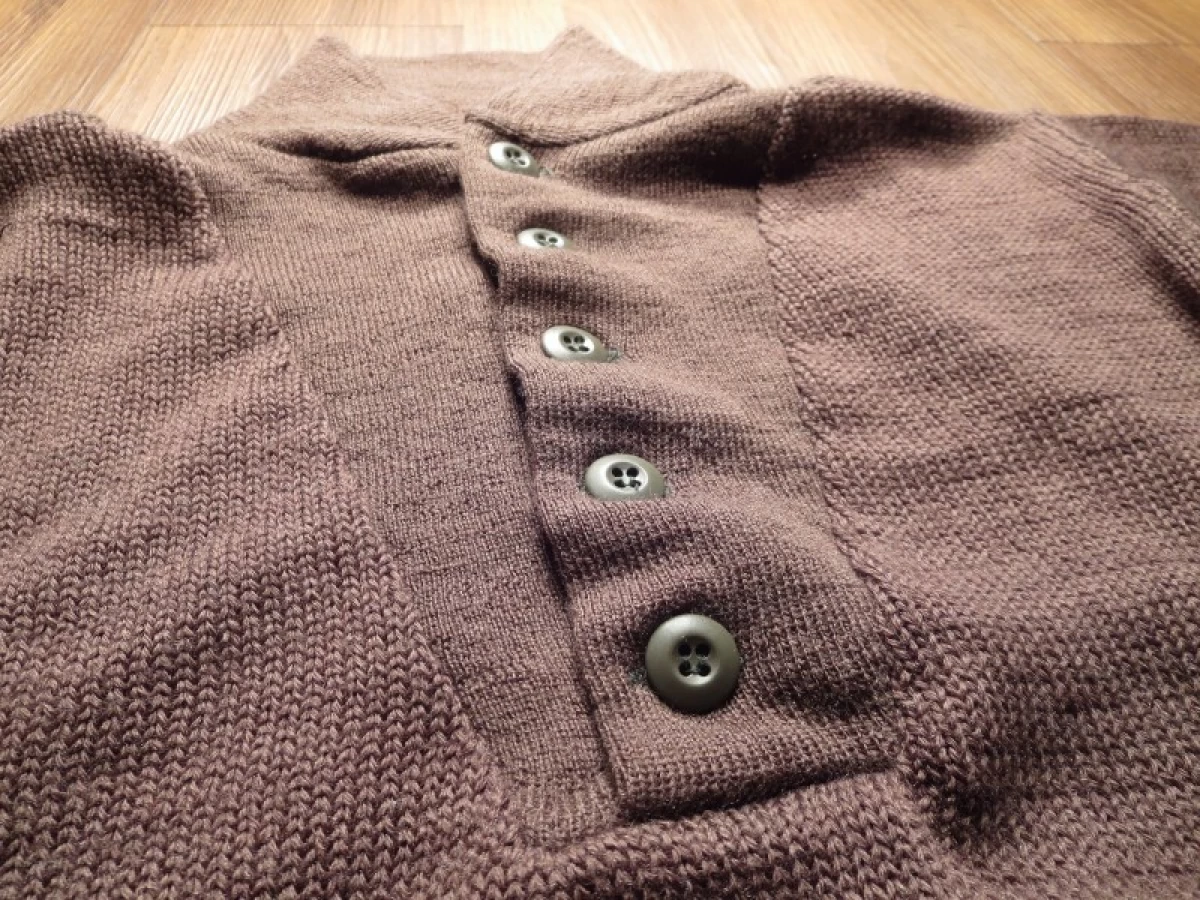 U.S.ARMY Sweater 100%Wool OD 1985年 sizeL used