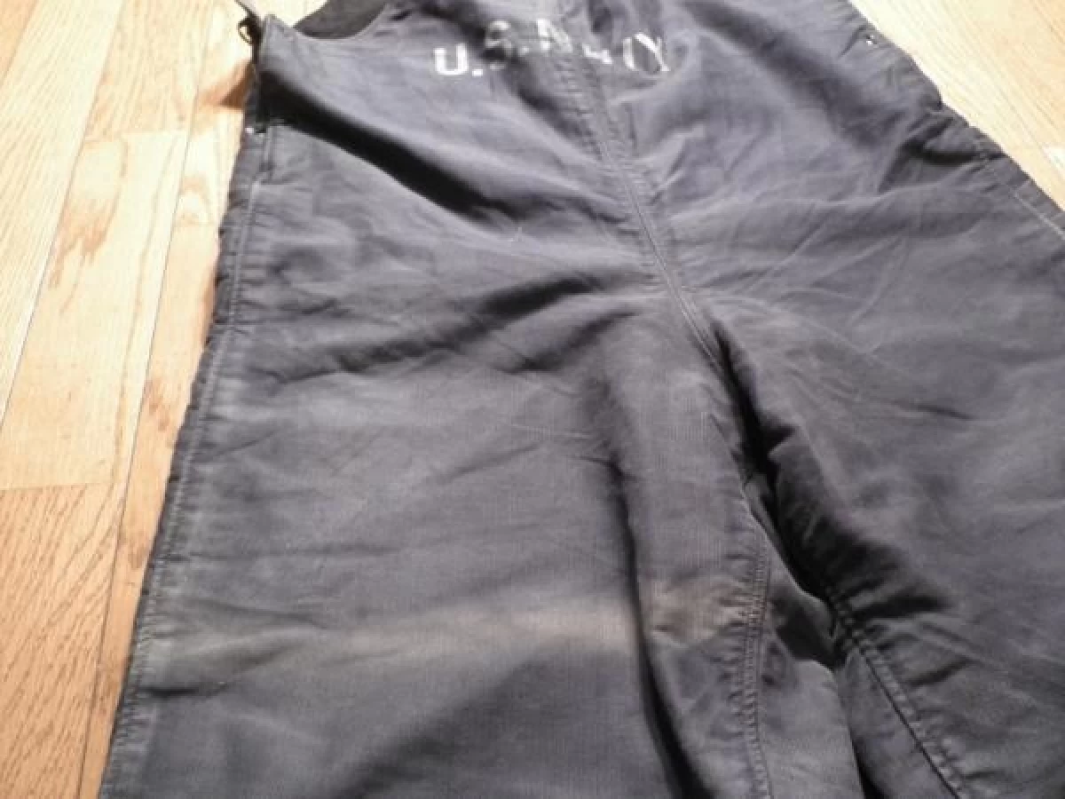 U.S.NAVY Deck Pants 1940年代 sizeS used