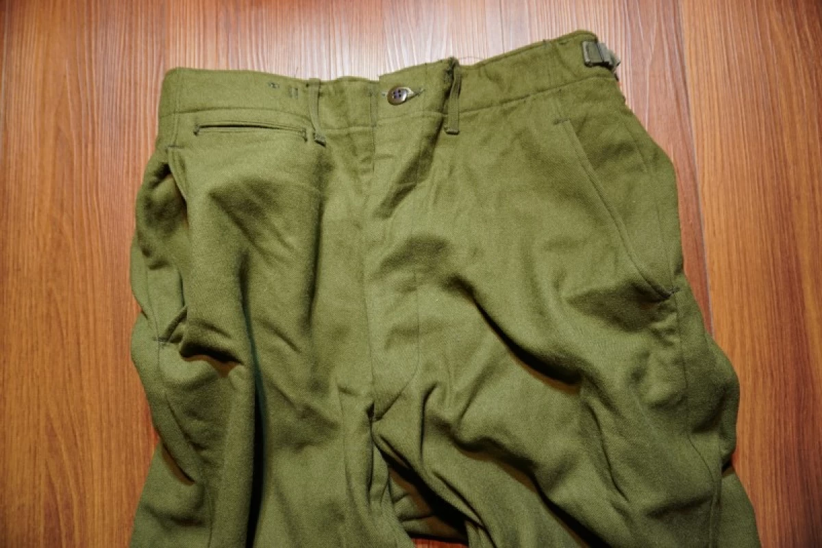 U.S.Field Trousers 100%Wool 1951年sizeS-Regulr used