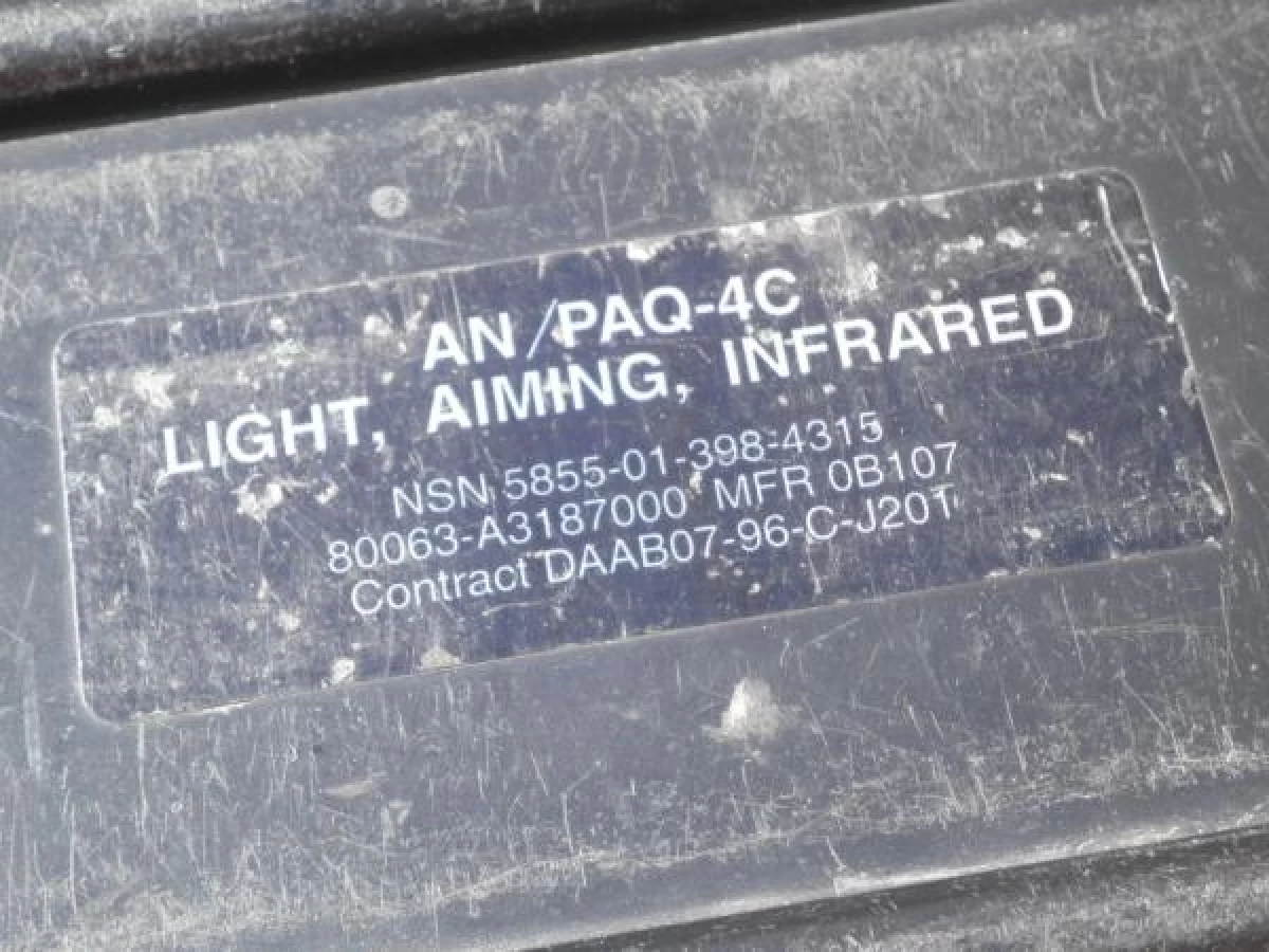 U.S.Case for Light,Aiming,Infrared used