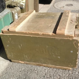 U.S.Wood Box for Small Ammunition 1945年 used