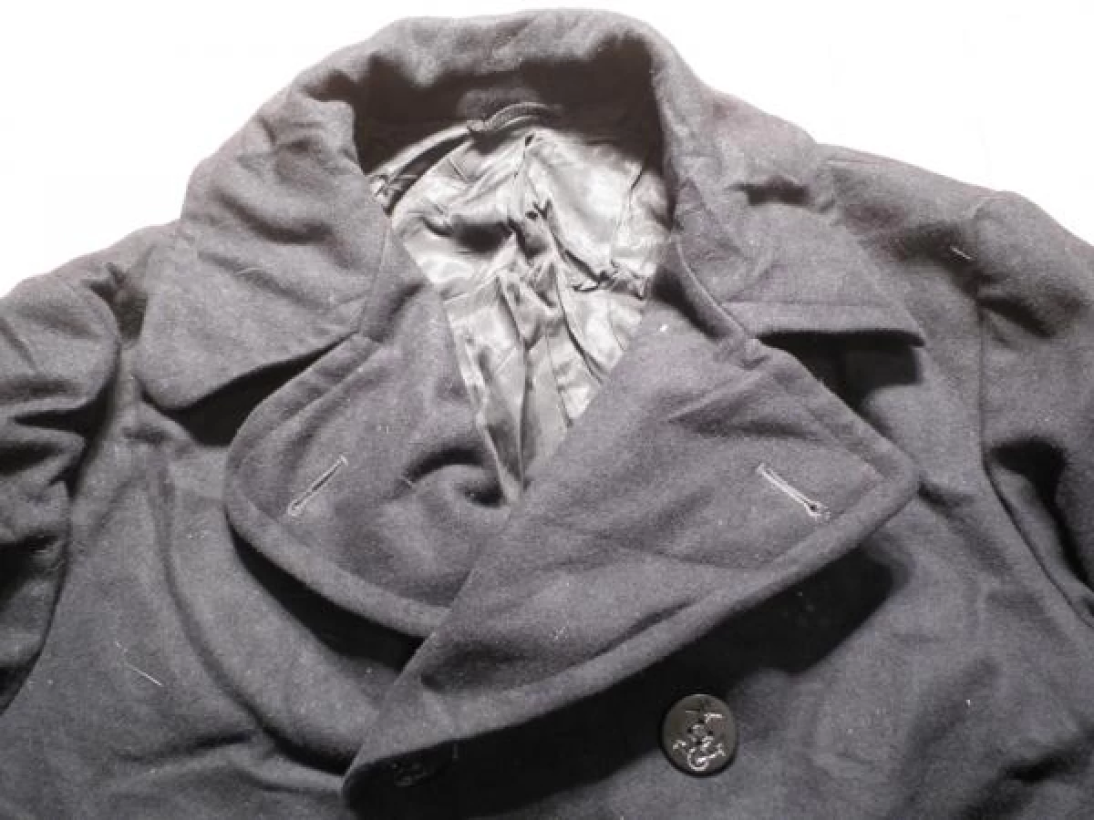 U.S.NAVY Pea Coat 100%Wool 1975年 size42R used