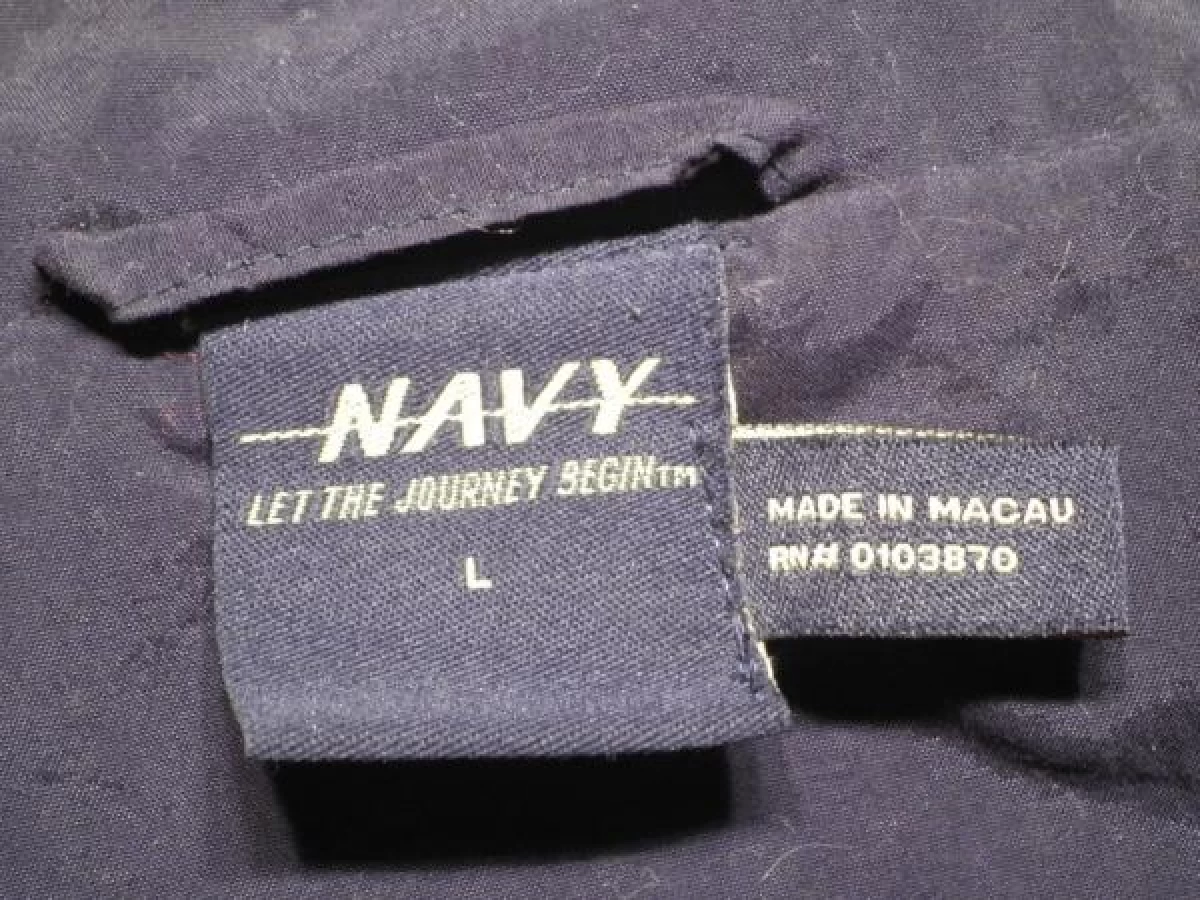 U.S.NAVY Jacket WindBreaker? sizeL used