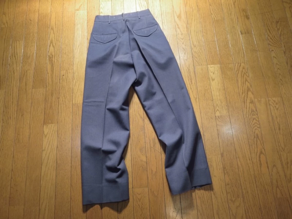 U.S.AIR FORCE Trousers 100%Wool 1957年 size30 new?
