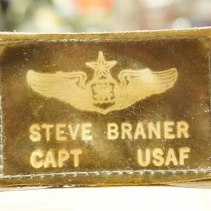 U.S.AIR FORCE Name Plate 1960年代頃? used