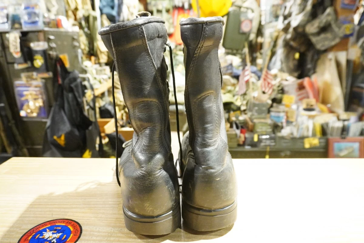 U.S. Boots Combat Leather 1985年 size8W used