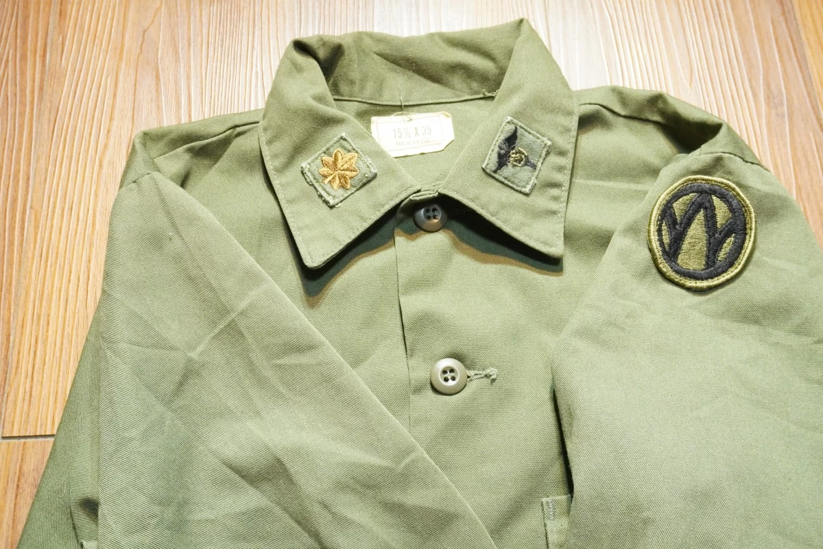 U.S.ARMY Utility Shirt 1981年 size15 1/2 used