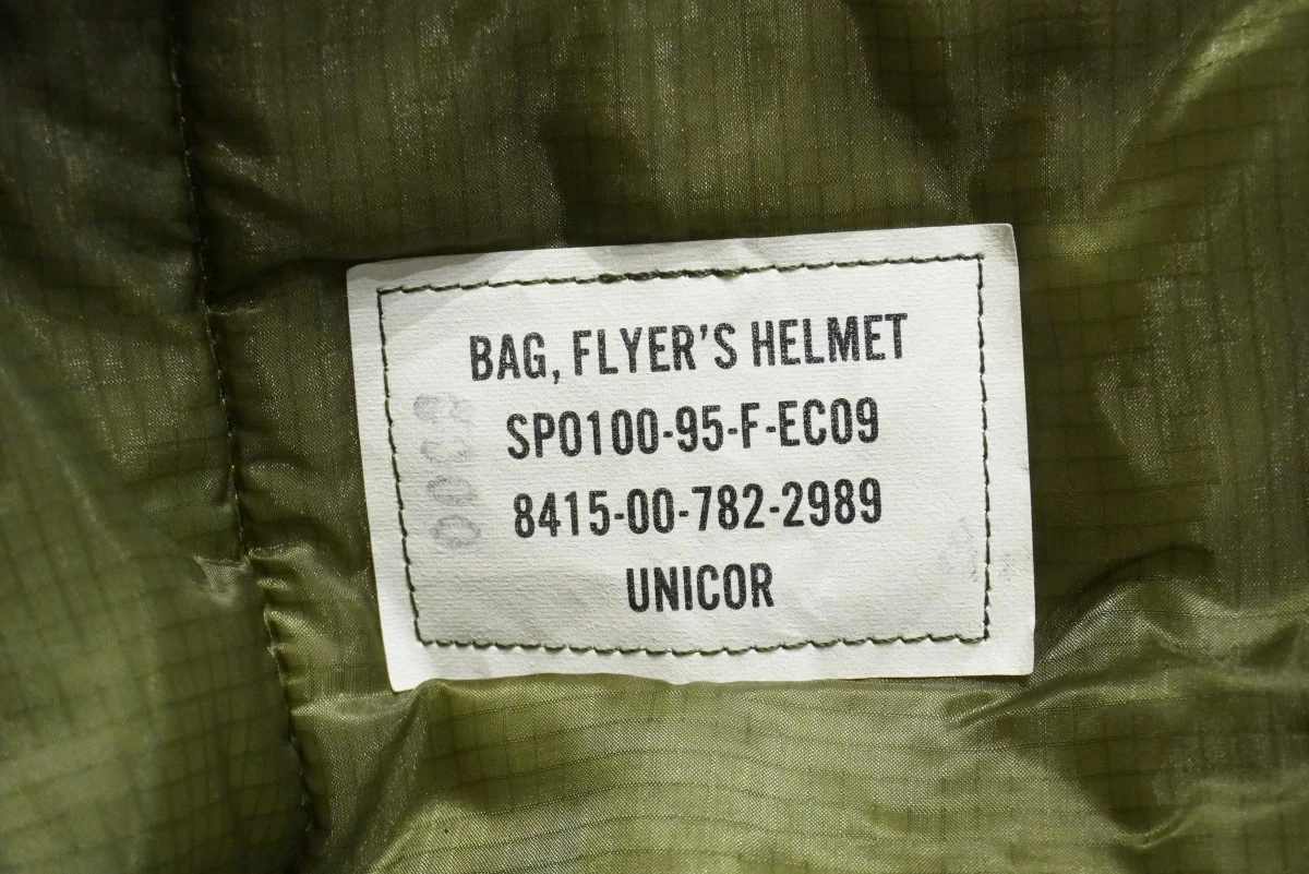 U.S.AIR FORCE Bag Flyer's Helmet 1995年 used？