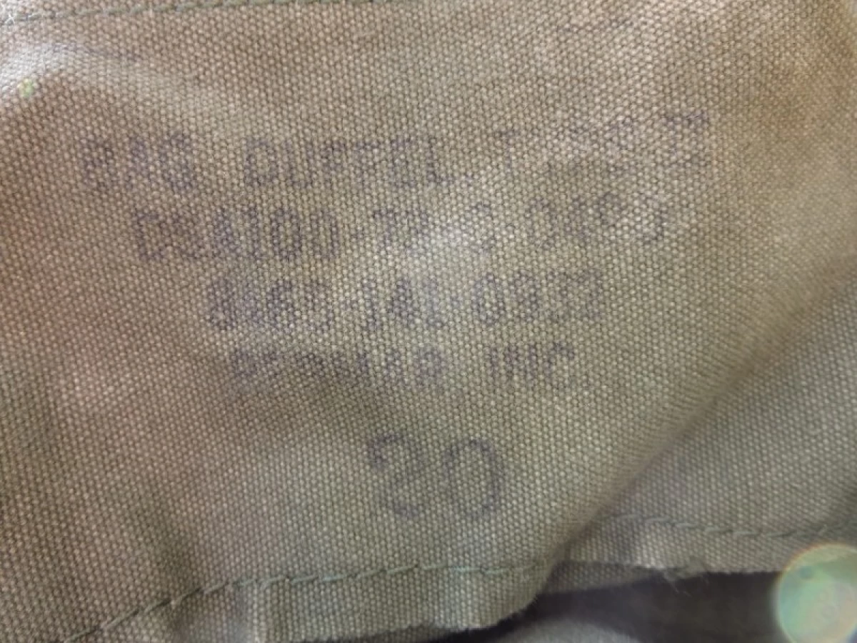 U.S. Duffel Bag Cotton 2Straps 1978年 used
