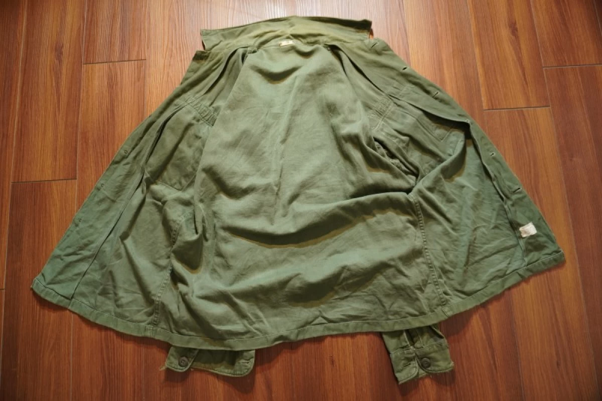 U.S.ARMY Shirt Cotton Utility 1965-66年 size15 1/2