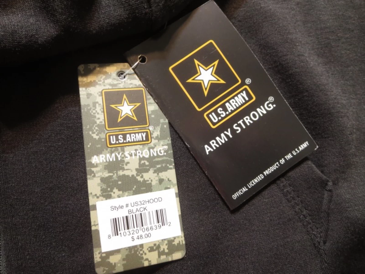 U.S.ARMY Parka Hooded Full Zip sizeM new