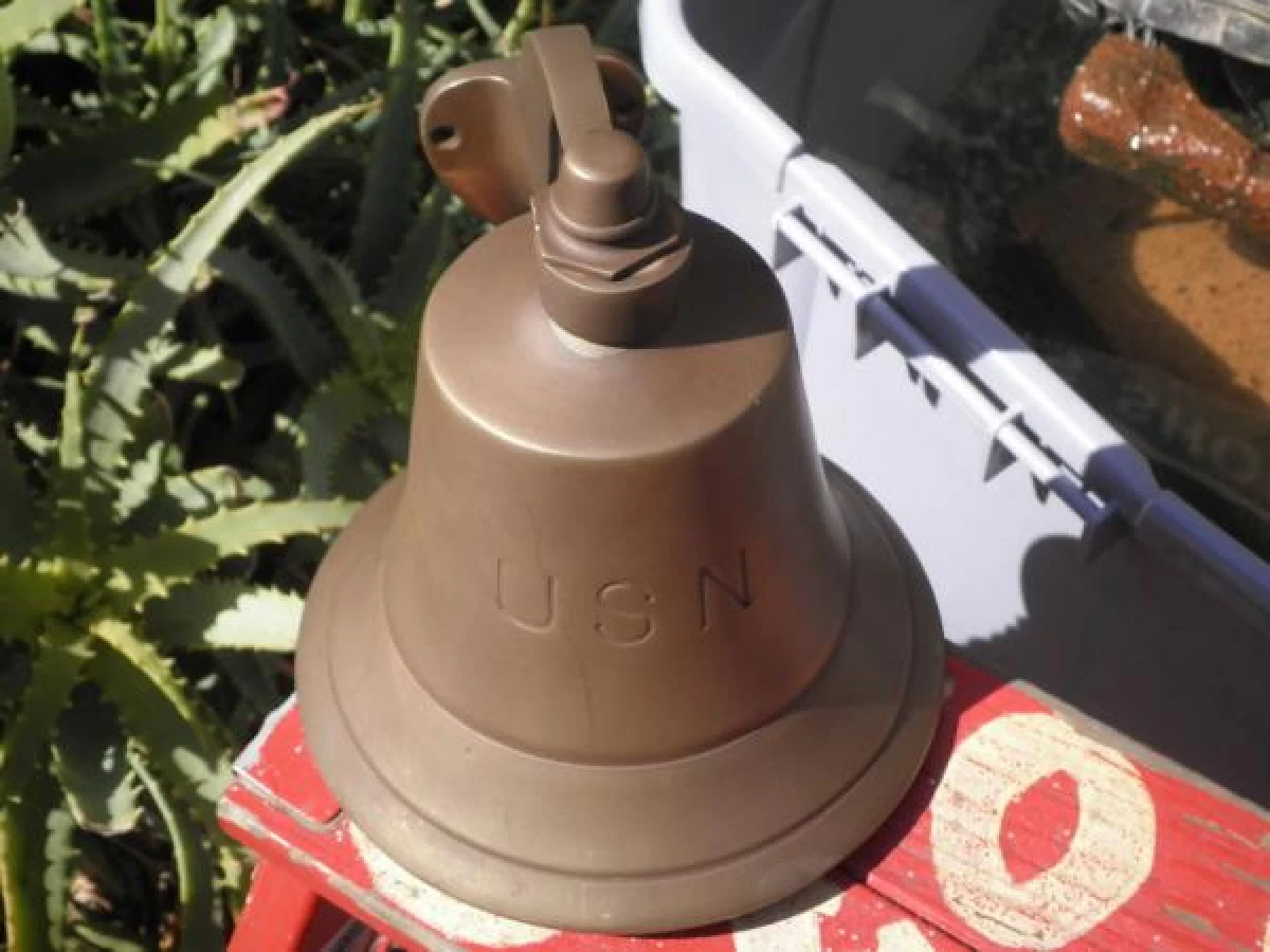 U.S.NAVY Bell for Ship 1940年代? used