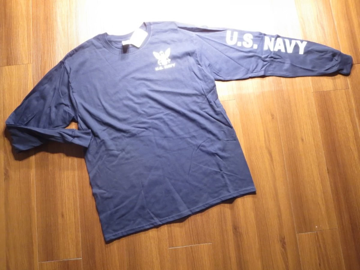 U.S.NAVY T-Shirt Long Sleeves sizeL new