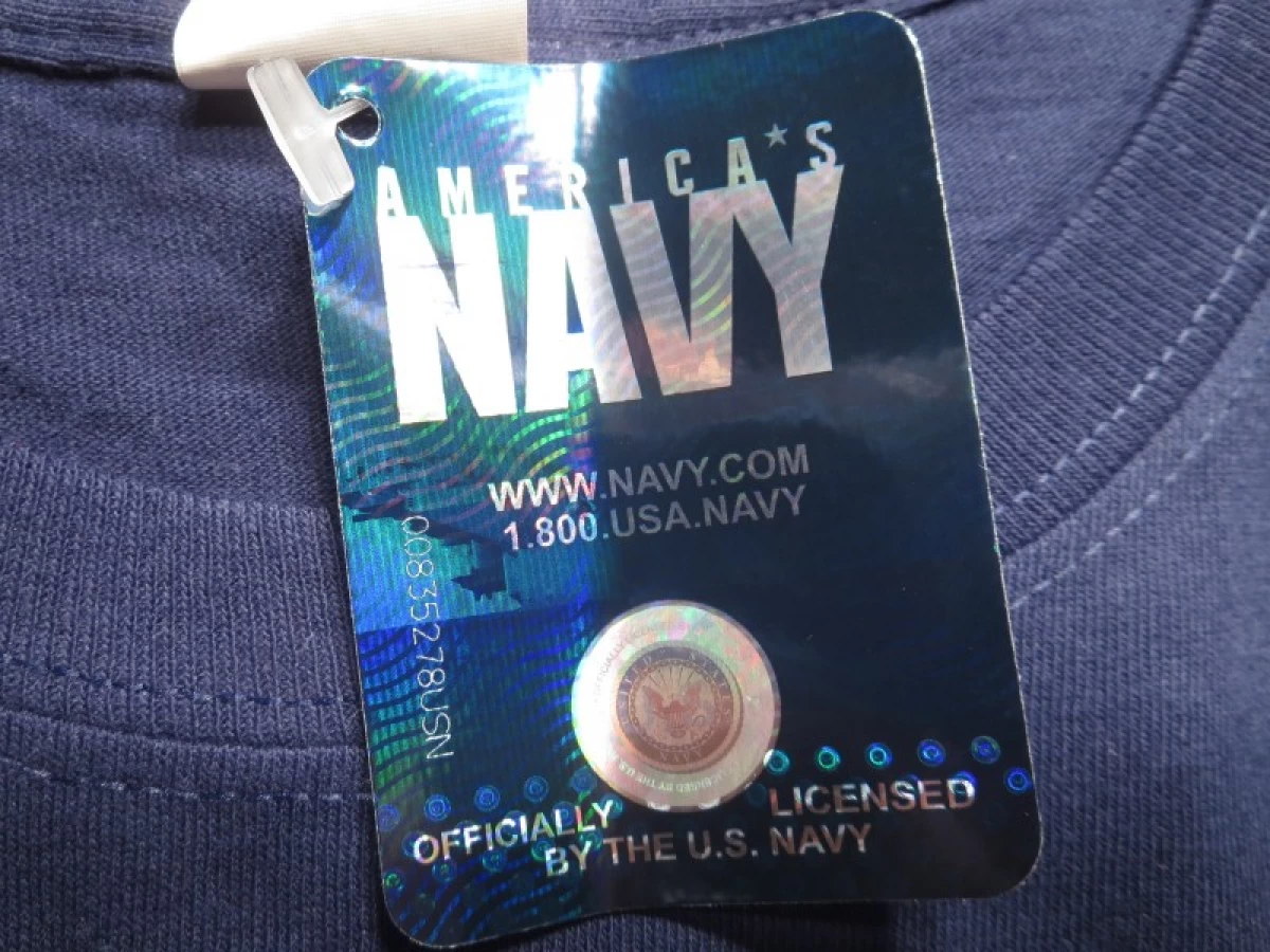 U.S.NAVY T-Shirt Long Sleeves sizeL new