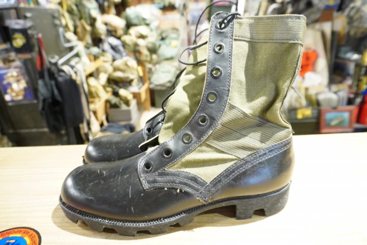 U.S.ARMY Boots Combat Tropical 1971年 size6N new