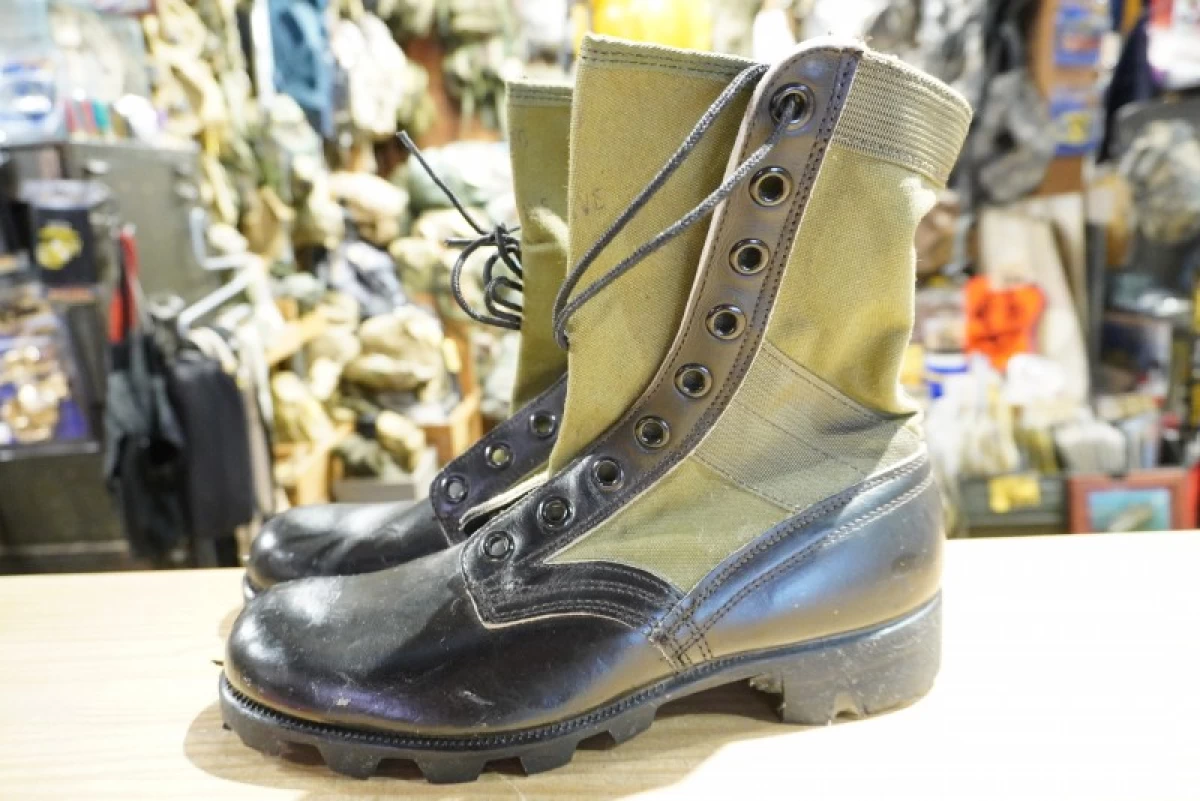 U.S.ARMY Boots Combat Tropical 1970年 size7N new