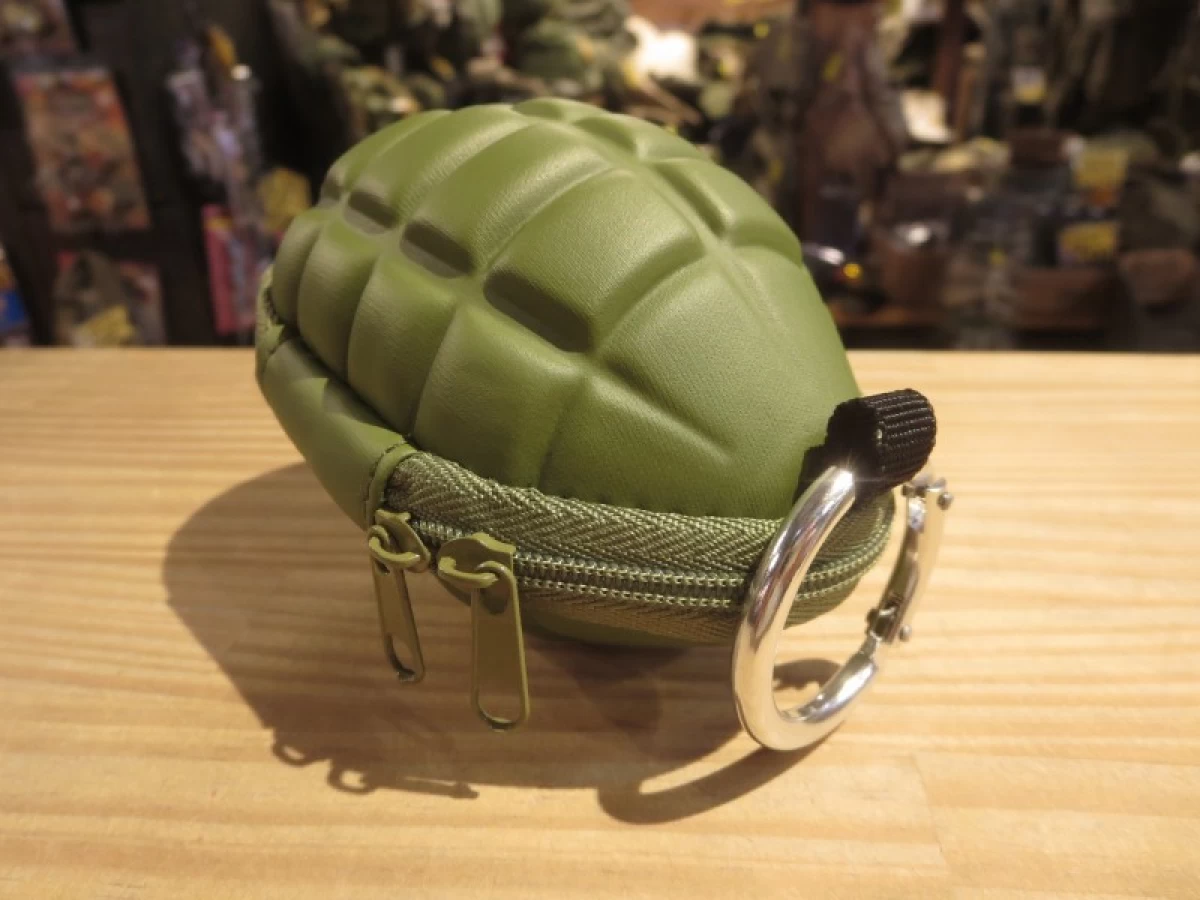 Grenade style Pouch for Keys & Coins(OD)new