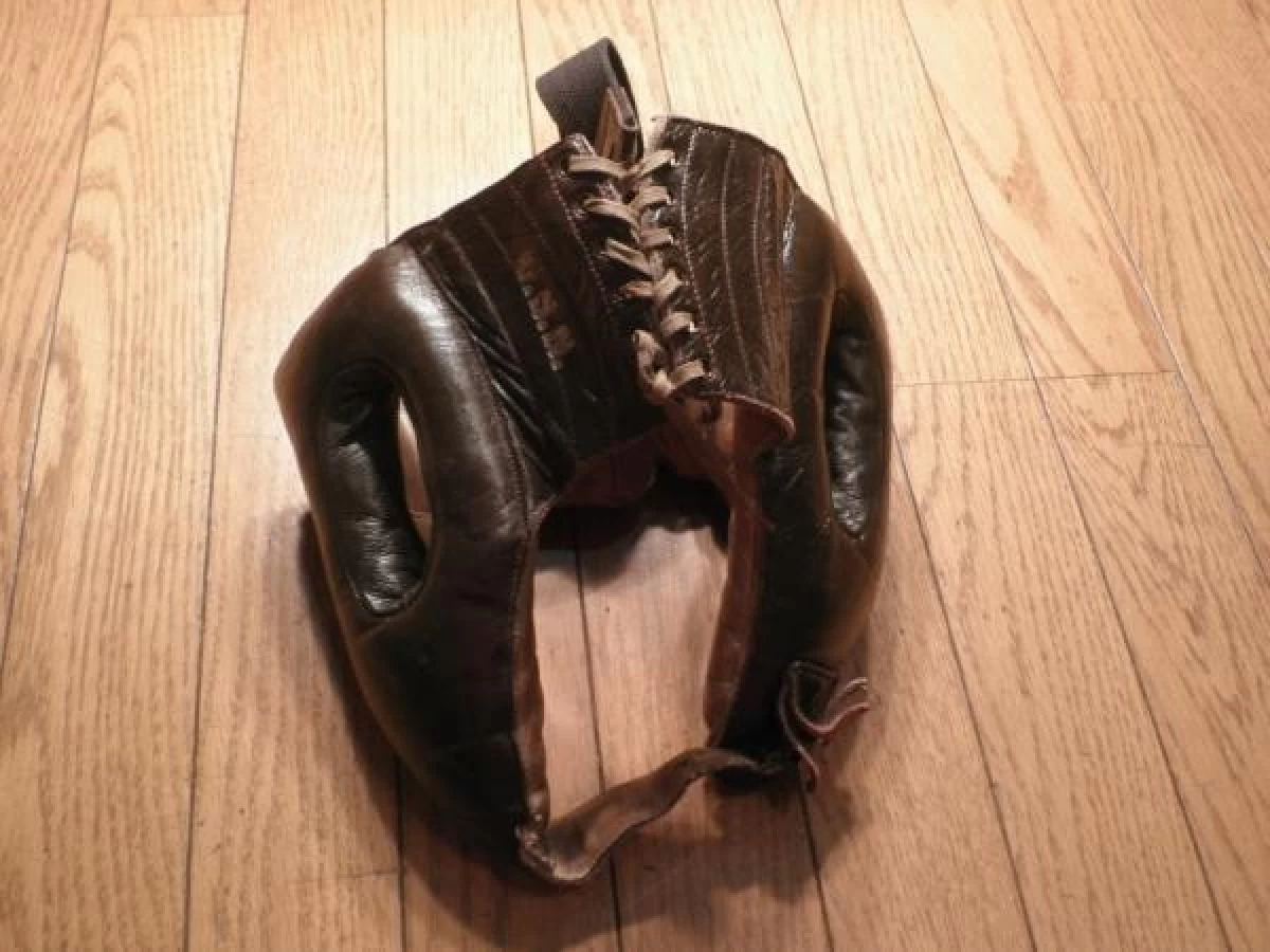 U.S.NAVY Leather Head Gear