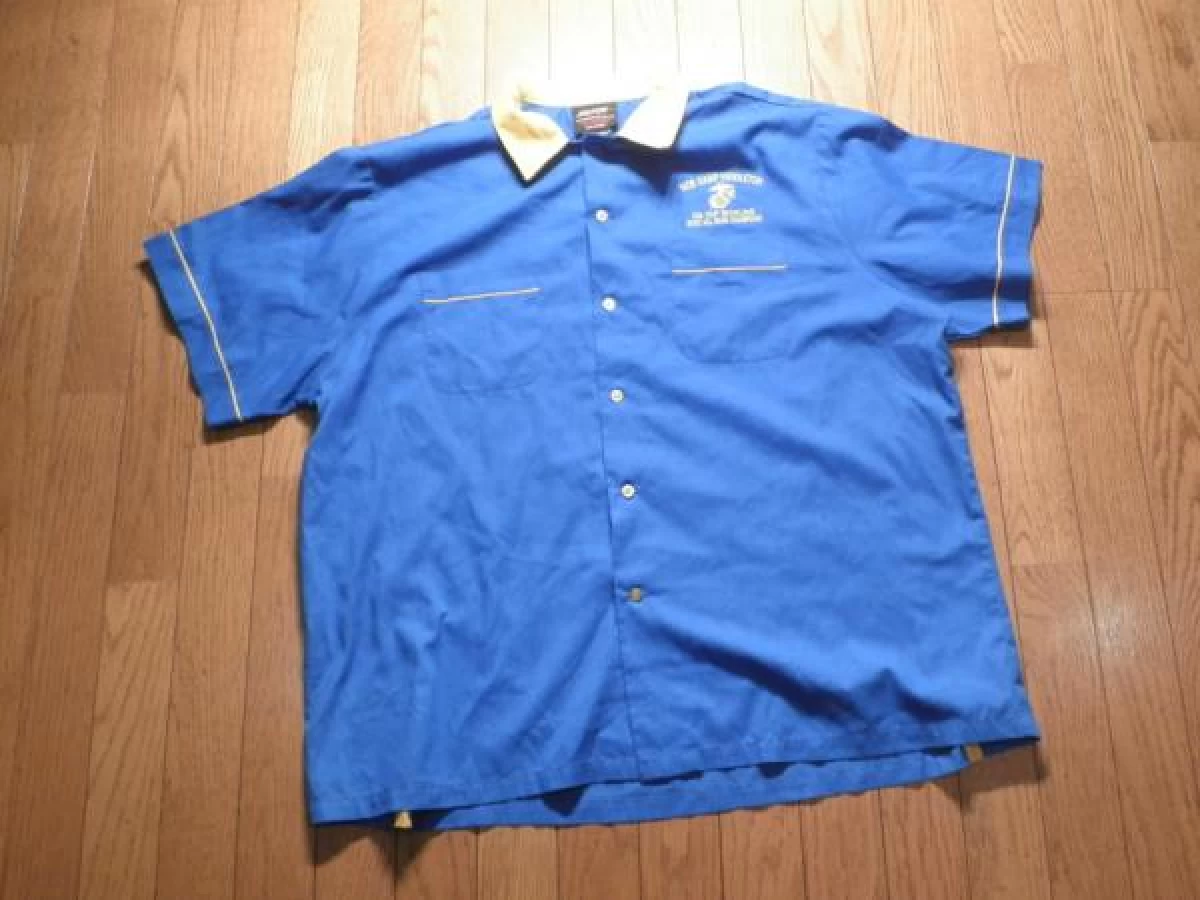 U.S.MARINE CORPS Bowling Shirt sizeXXL used