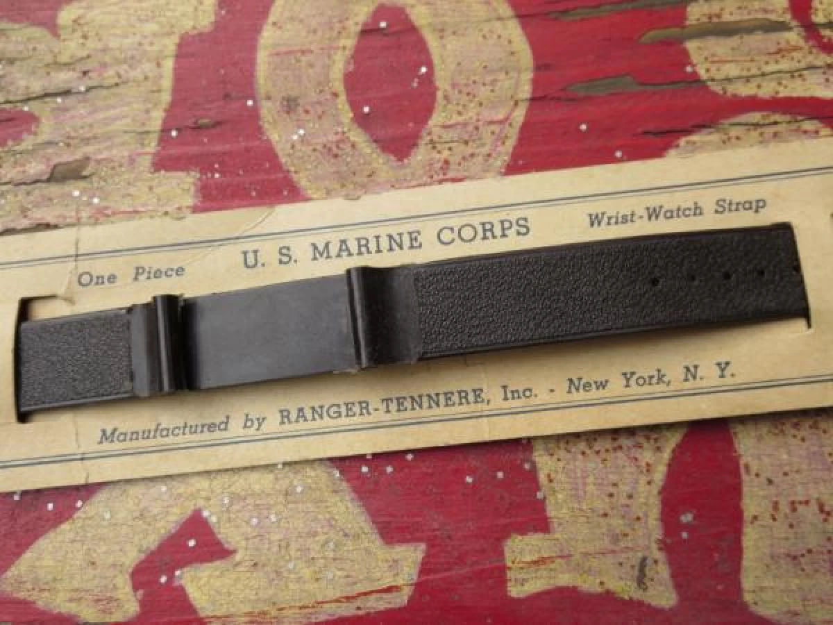U.S.MARINE CORPS Watch Belt 1950年代頃? new