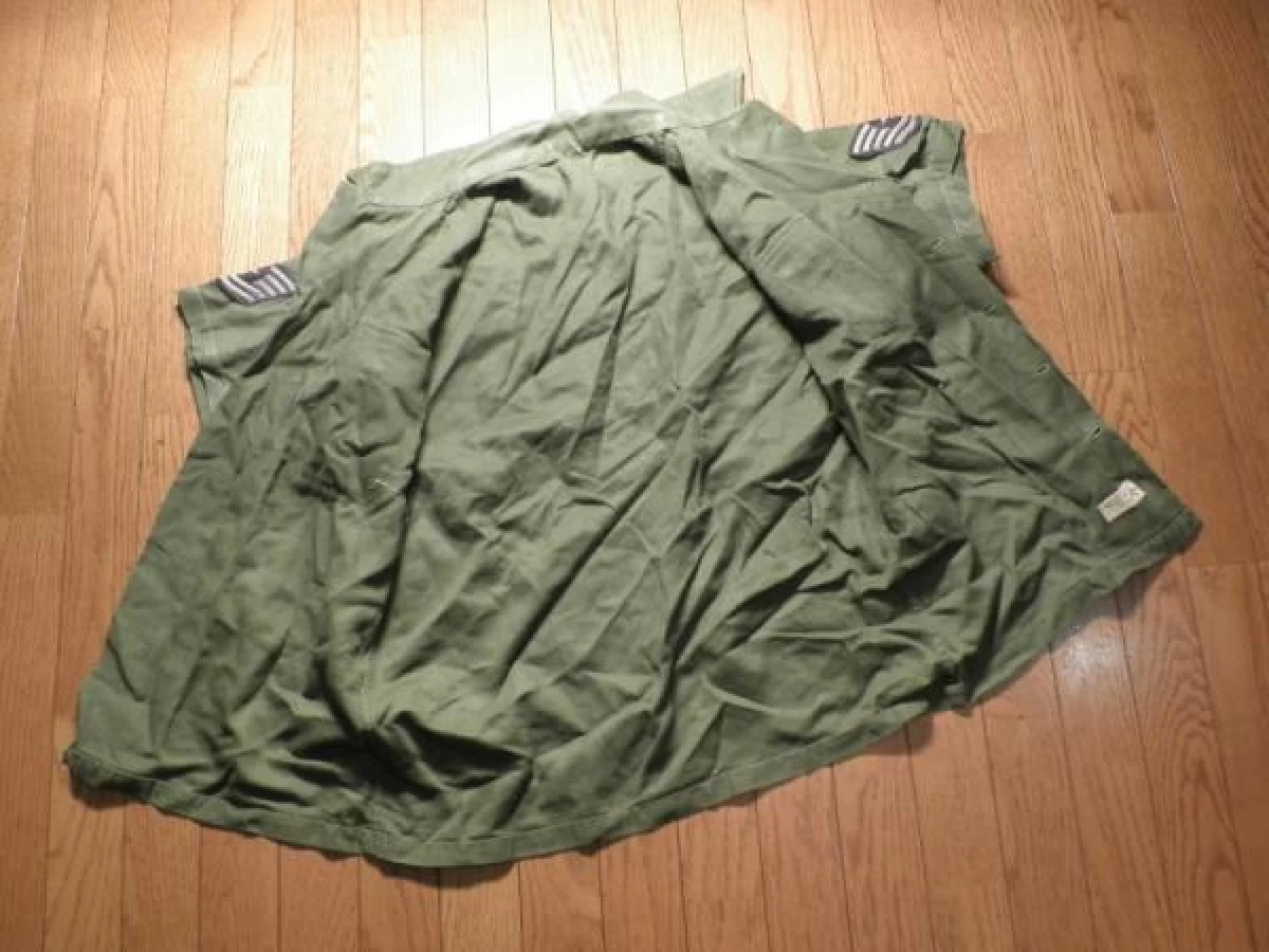 U.S.AIR FORCE Fatigue Shirt 1963年 size? used