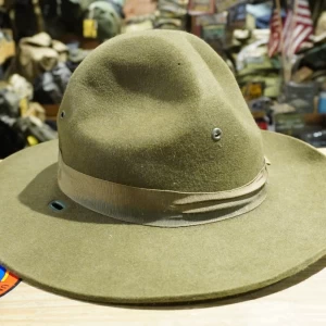U.S.ARMY Campaign Hat Drill Sergeant size7 1/4 used