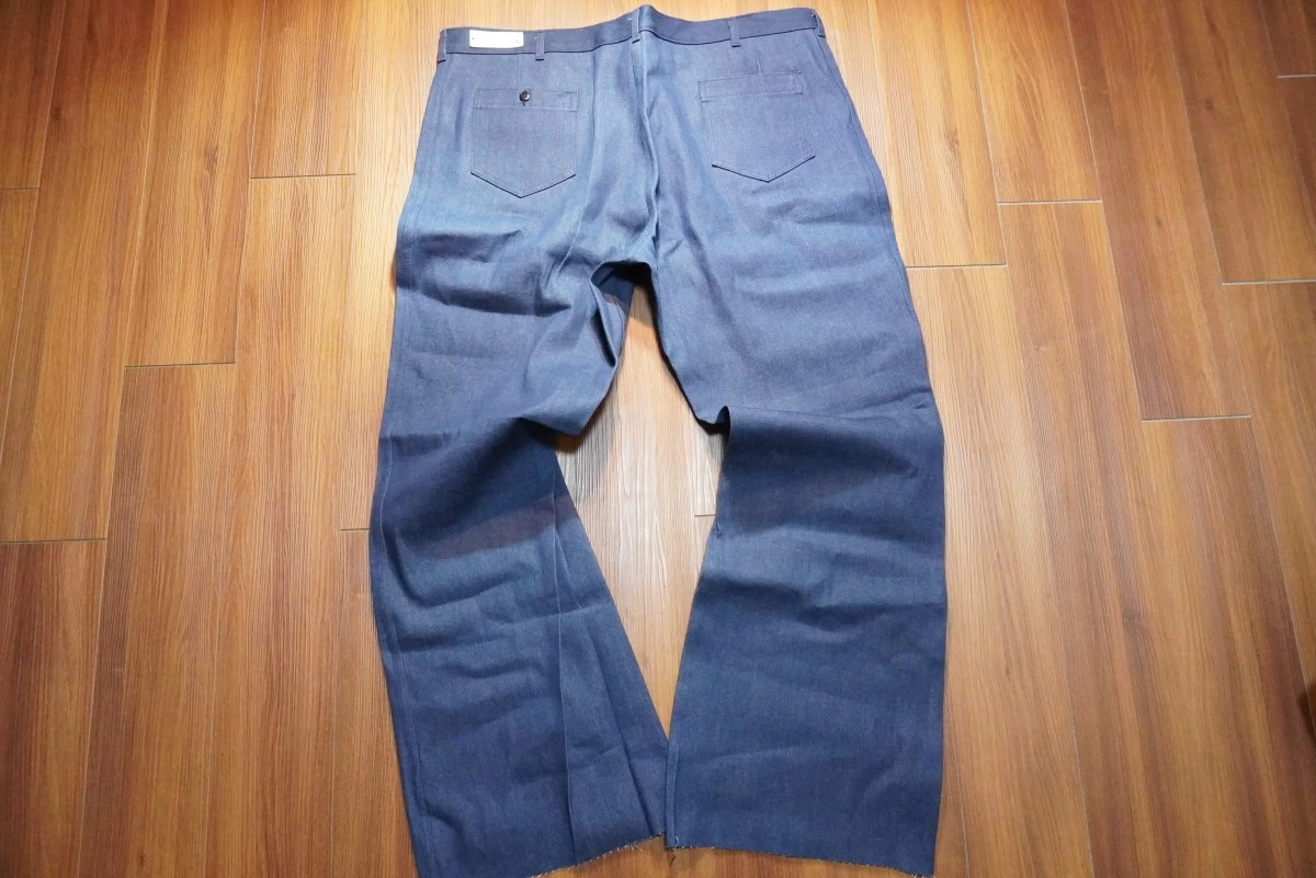 U.S.NAVY Trousers Utility Denim size46Regular 1996年 new