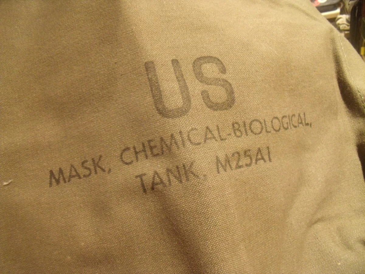 U.S.Gas Mask Bag Tank M25A1 new