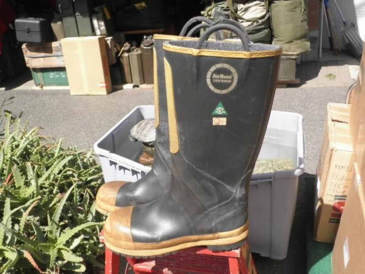 U.S.FireFighter Boots size9(27cm?) used