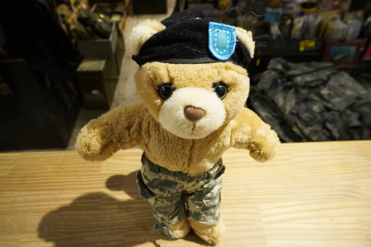 U.S.ARMY Stuffed Toy Bear used