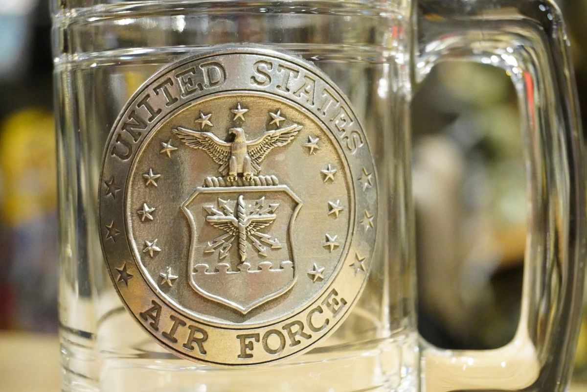U.S.AIR FORCE Beer Mug used