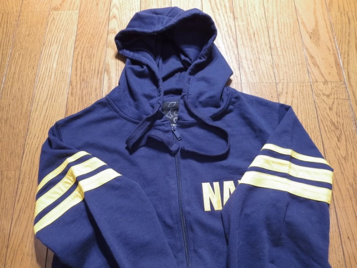 U.S.NAVY ParkaHooded Physical Fitness size3XL used