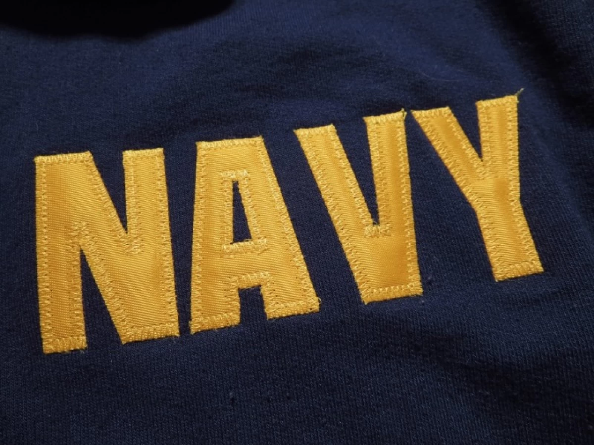 U.S.NAVY ParkaHooded Physical Fitness size3XL used