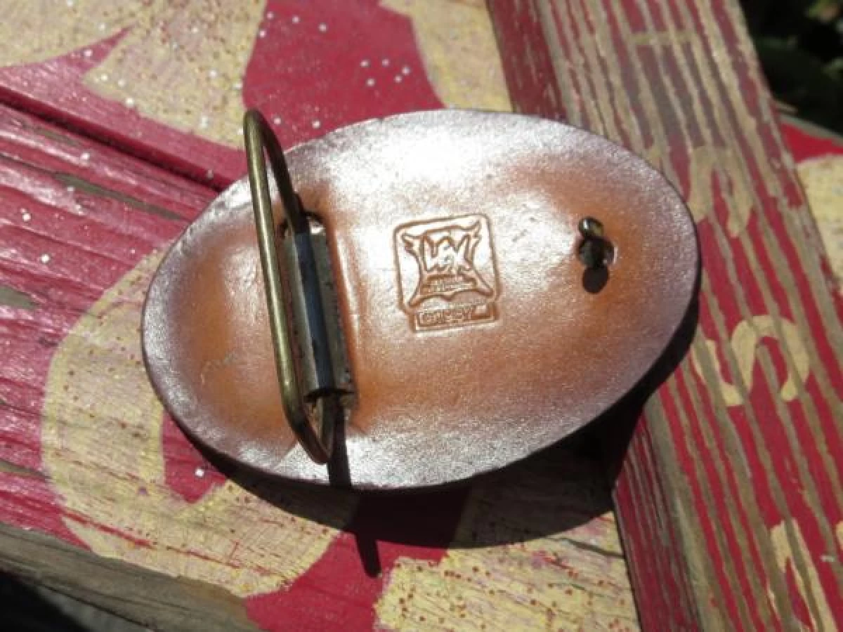 U.S.NAVY Leather Buckle 