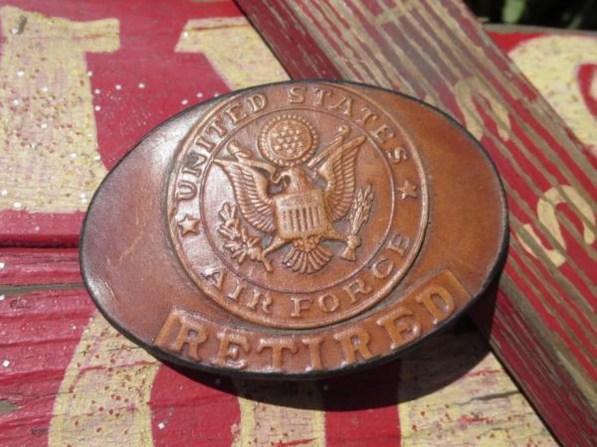 U.S.AIR FORCE Leather Buckle 