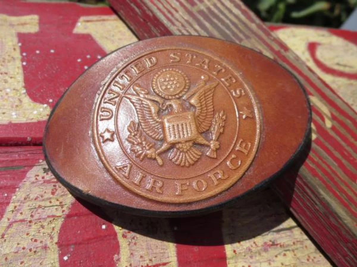 U.S.AIR FORCE Leather Buckle