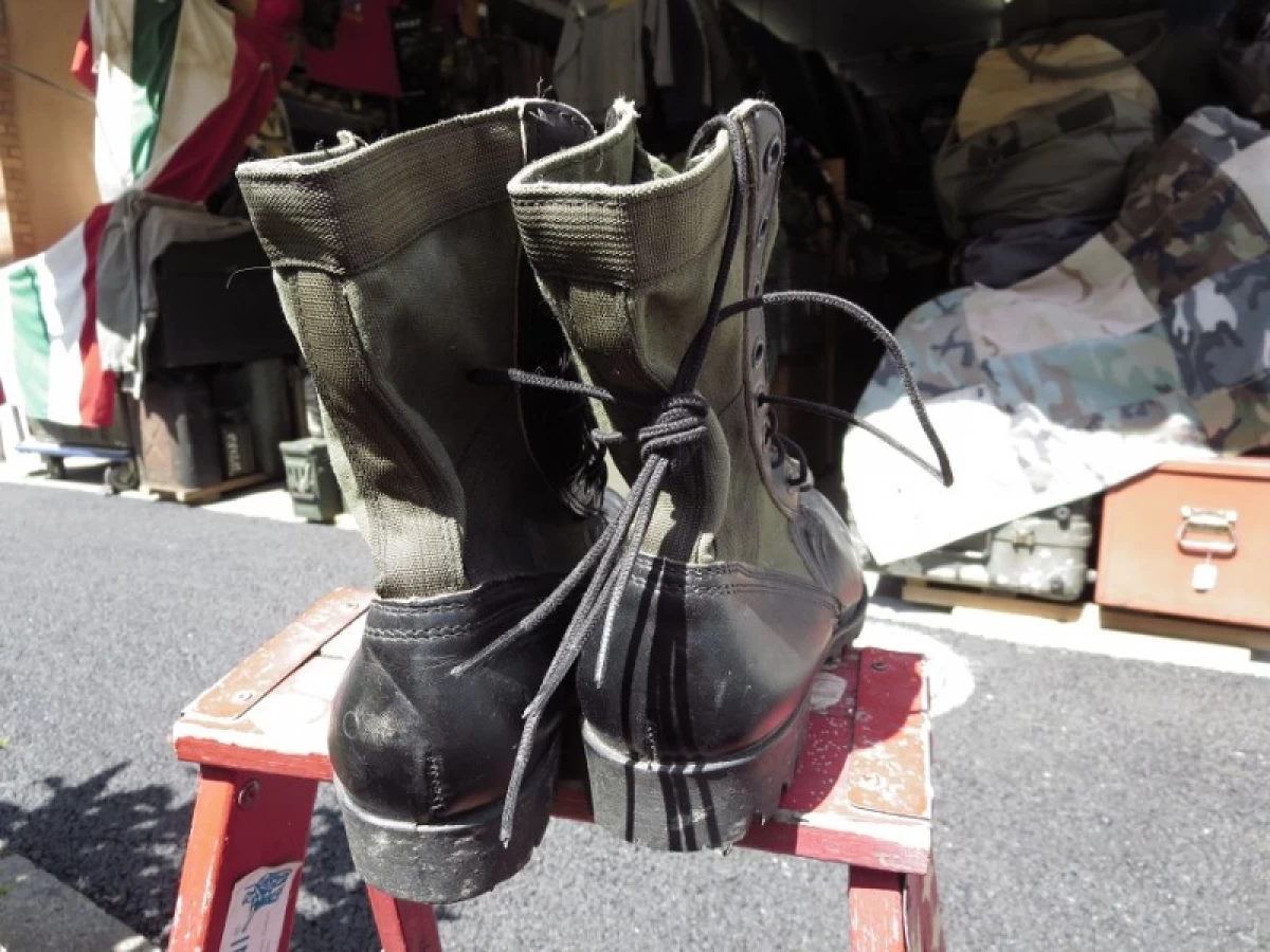 U.S.Boots Combat Tropical 1967年 size9R used
