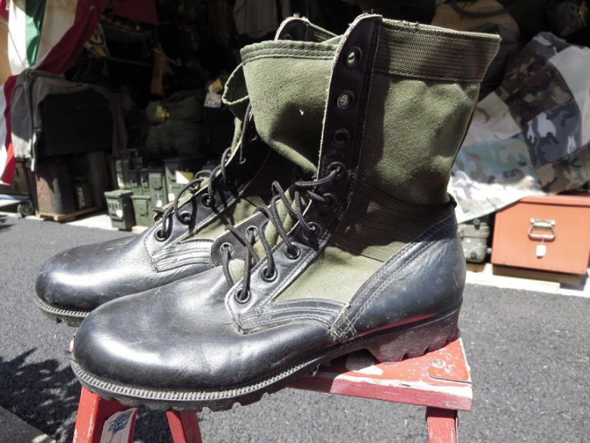 U.S.Boots Combat Tropical 1967年 size9R used