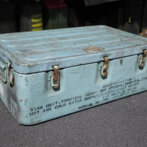 U.S.NAVY? Metal Box Medical used