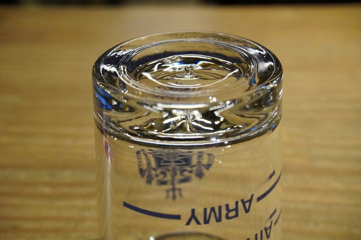 U.S.NAVAL ACADEMY Shot Glass used