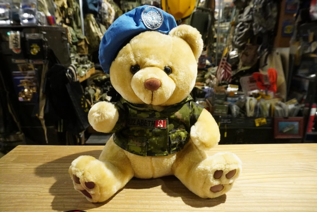 UNITED NATIONS / CANADA Stuffed Bear used