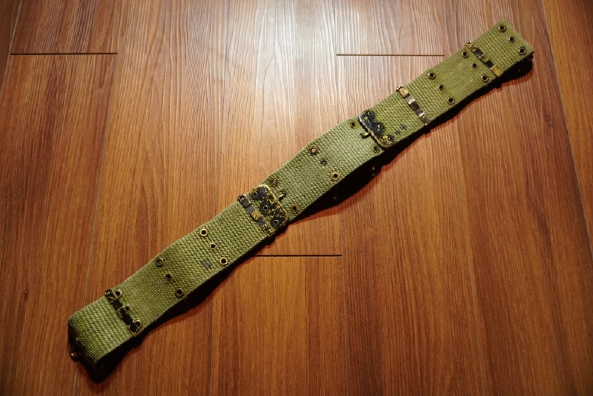 U.S.M-1966 Pistol Belt Cotton 1960年代 used