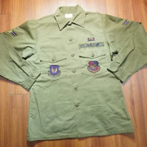 U.S.AIR FORCE Utility Shirt 1984年 size15 1/2 used